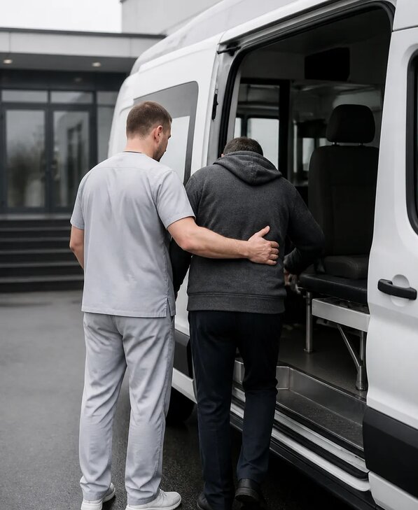 Организация медтранспортировки в Сланцах от 5166 р. | Медзона