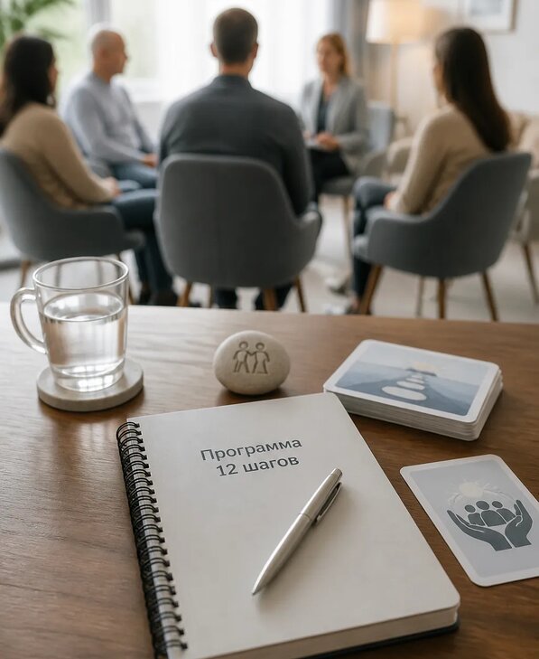 Программа двенадцать шагов для лечения алкоголизма в Сланцах